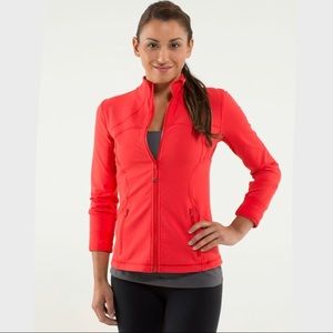 Lululemon Forme Jacket in Love Red